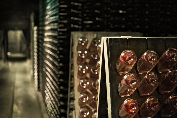 Schramsberg Riddling Rack - Sepia