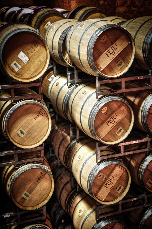 Peju Wine Barrels