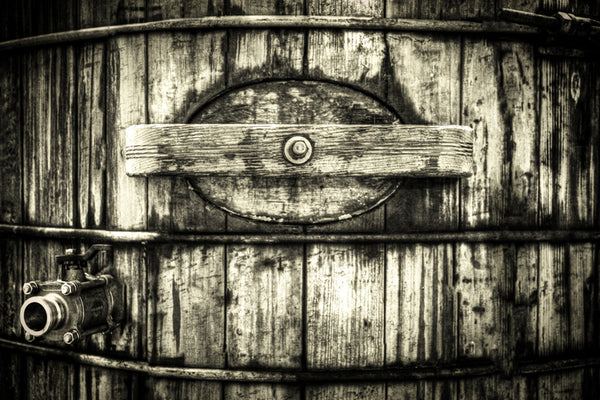 Vintage Wine Tank- Sepia