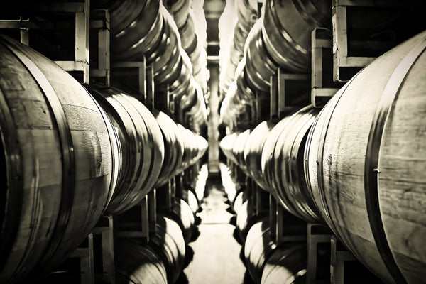 Barrel Perspective B&W